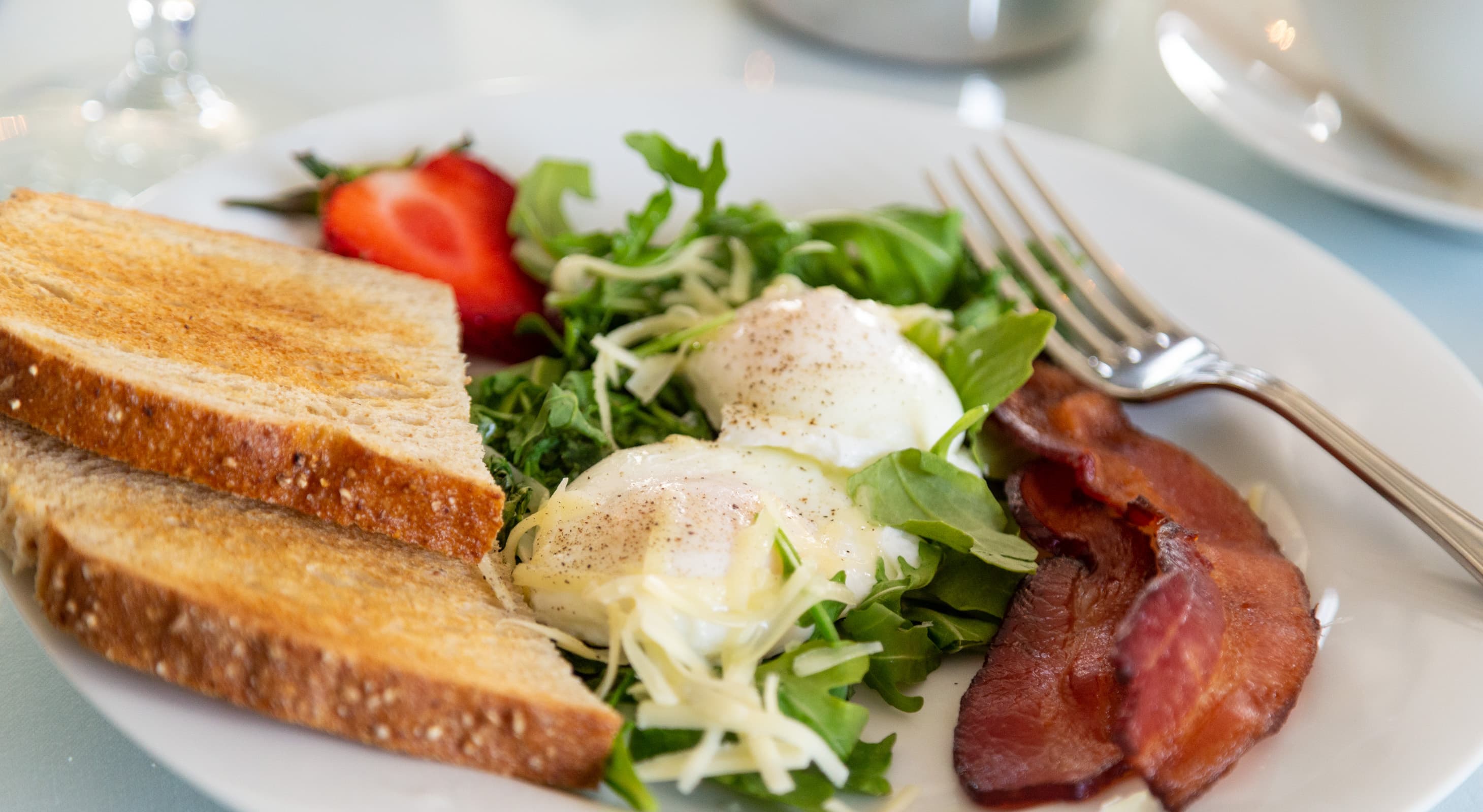 Gourmet breakfast at Ipswich B&B