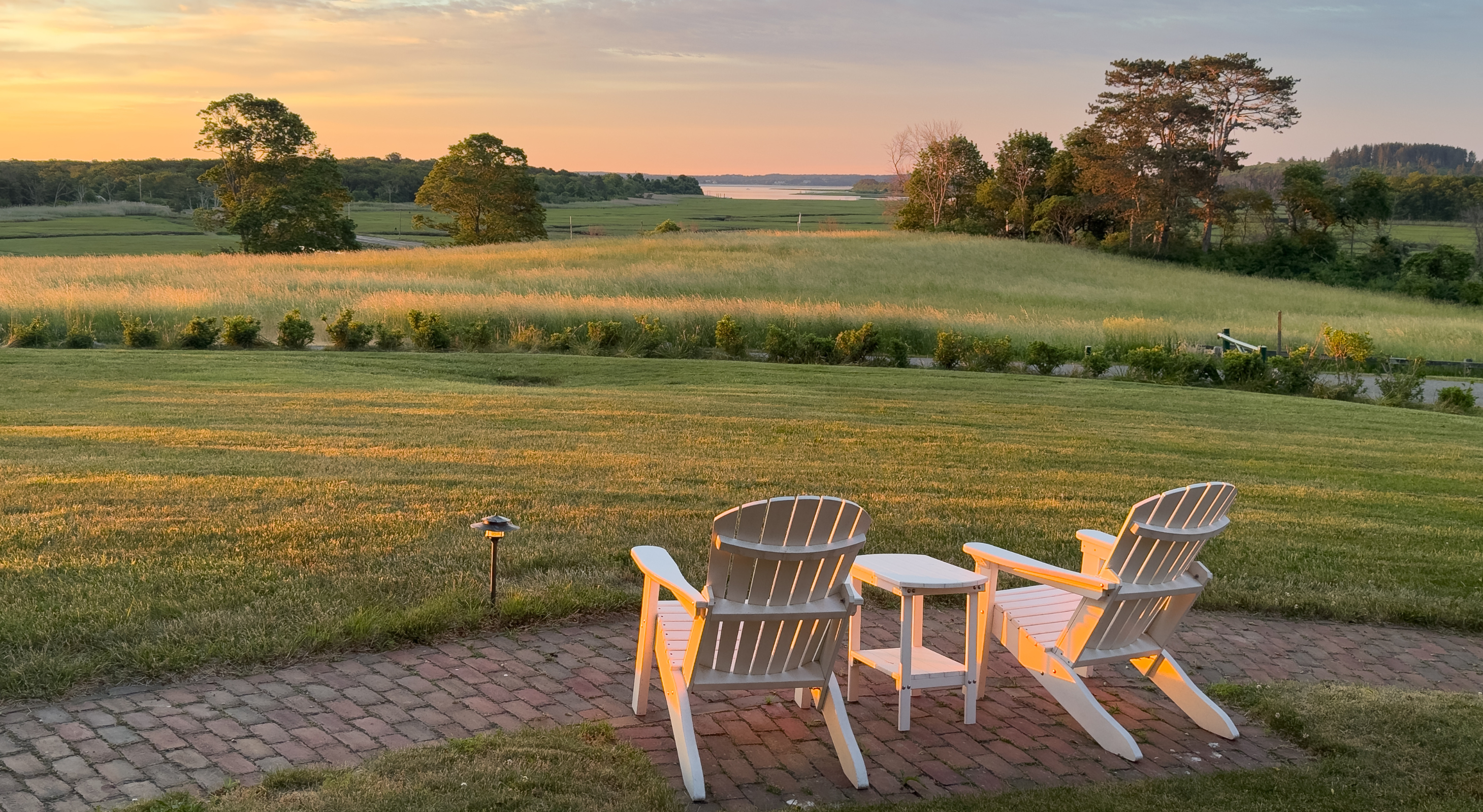 Sunset at The Inn at Castle Hill