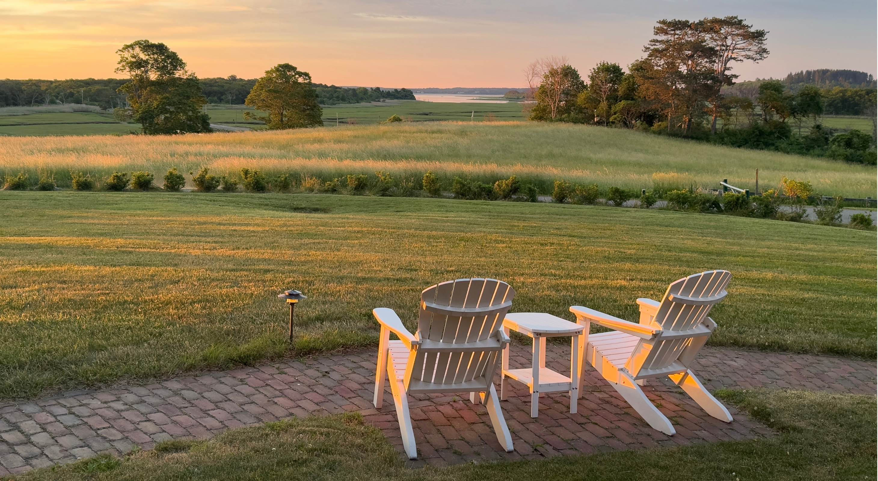 Sunset at The Inn at Castle Hill
